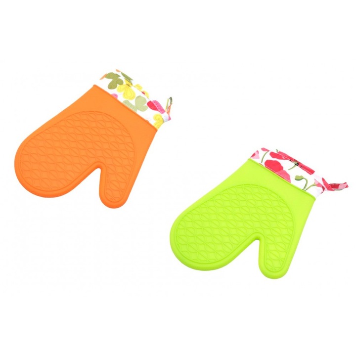 2 db konyhai kesztyű készlet, többszínű