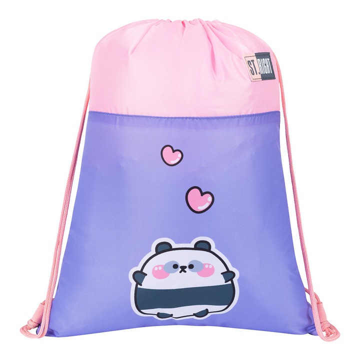 Sac Sport, Colectia St Right - Happy Panda SO01 43x34cm