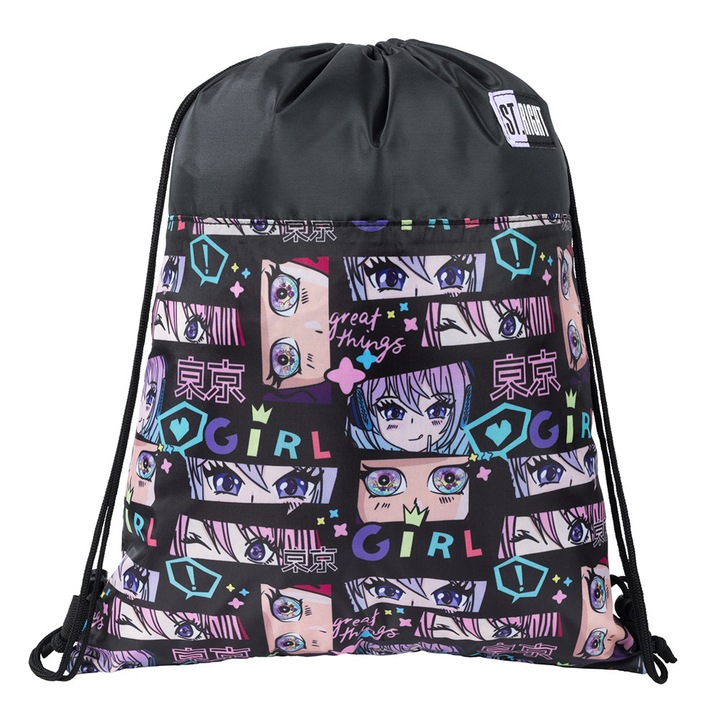 Sac Sport, Colectia St Right - Color Anime SO01 43x34cm