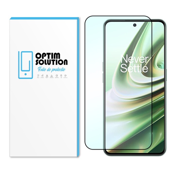 Gallant 5D edzett üvegfólia OnePlus Nord 4-hez, OPTIM MEGOLDÁS, Fejlett érintési érzékenység, Éltől szélig terjedő burkolat, Nagy felbontás, Élénk szín, UHD tisztaság, Optikai minőségű üveg, Optimális védelem, Eredeti vizuális élmény, Fekete