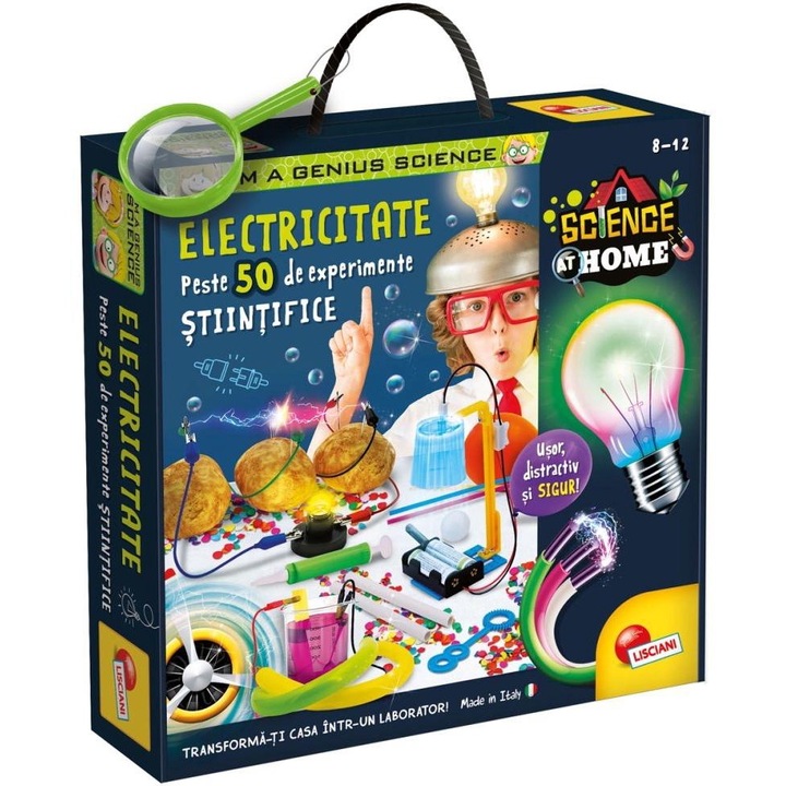 Set de stiinta Lisciani, Electricitatea