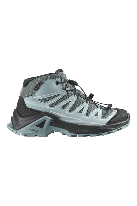 Salomon, Ghete mid-cut cu tehnologie Gore-Tex pentru drumetii X Ultra, Negru/Albastru petrol, 29 EU