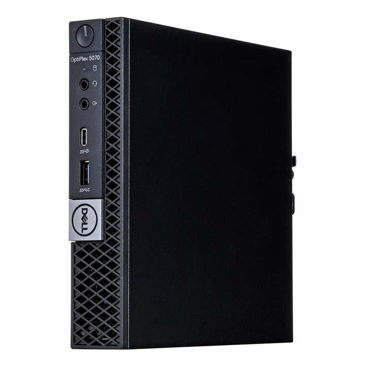Настолен компютър Dell OptiPlex 5070 Micro i5-9500T, 16GB RAM, 512GB SSD, черен, microSFF