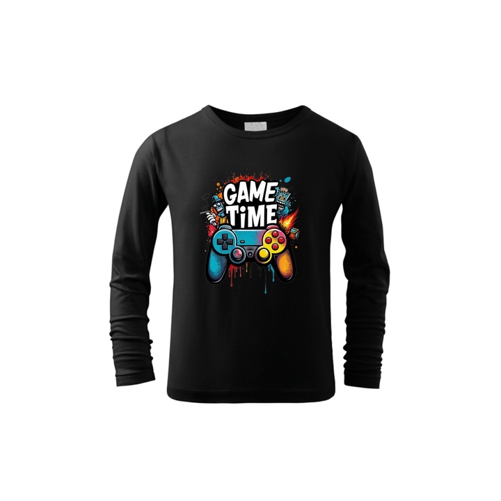 Bluza Cadou Game Time, Negru