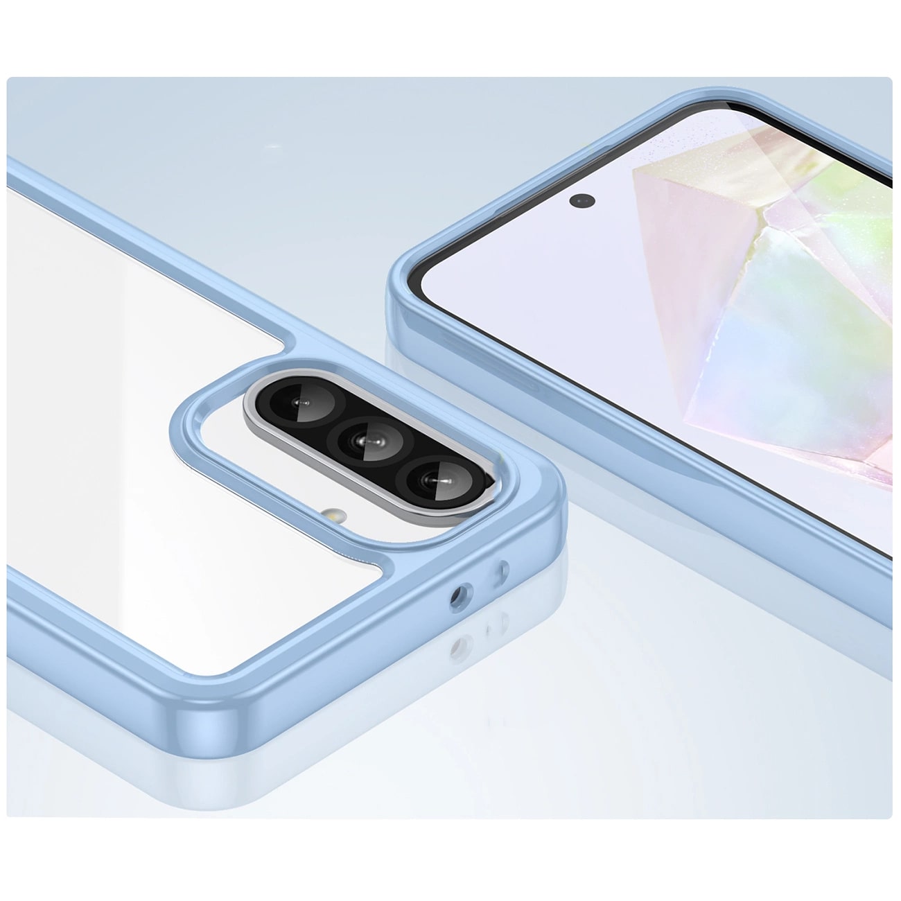 Carcasa Outer Space compatibila cu Samsung Galaxy A56 5G Blue