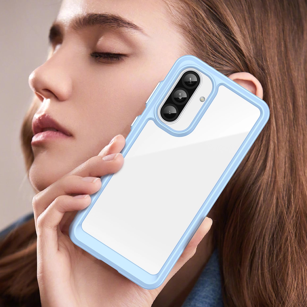 Carcasa Outer Space compatibila cu Samsung Galaxy A56 5G Blue
