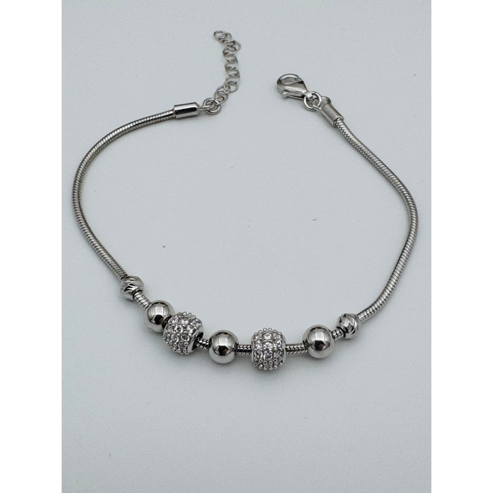 Bratara cu charmuri argint 7
