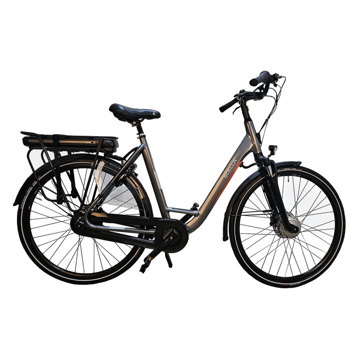Bicicleta Electrica Stella Livorno Dama FDST RTE 2.0 - 28 Inch, M, Gri