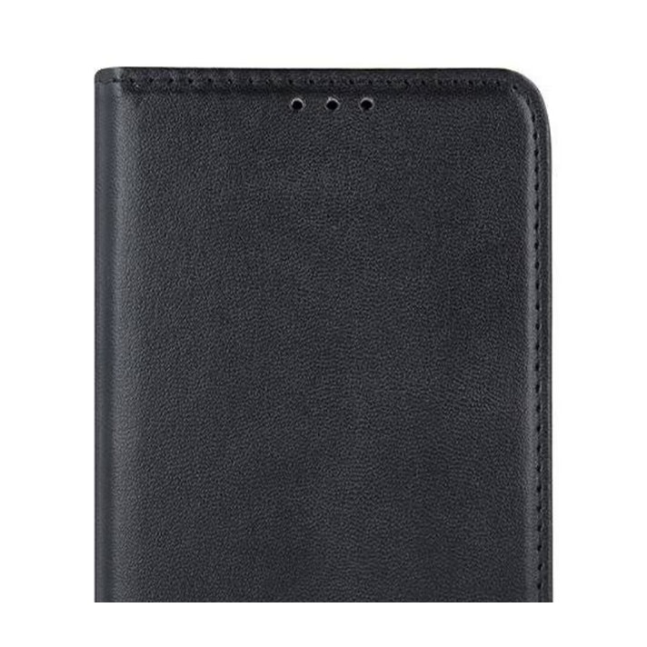 Husa protectie Tip Carte, Imitatie Piele, Mat-Tech compatibila cu Samsung Galaxy A54 5G, Inchidere Magnetica, Buzunar interior pentru card, Protectie Completa, Functie de Stand, Negru