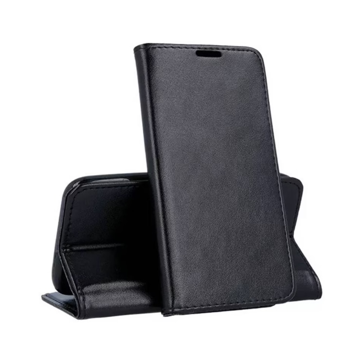 Husa protectie Tip Carte, Imitatie Piele, Mat-Tech compatibila cu Samsung Galaxy A54 5G, Inchidere Magnetica, Buzunar interior pentru card, Protectie Completa, Functie de Stand, Negru