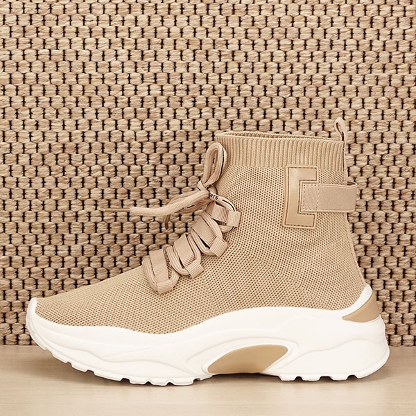 ◯sara Sneakers bej Sara M3 Bej 40 EU 40 EU - eMAG.ro