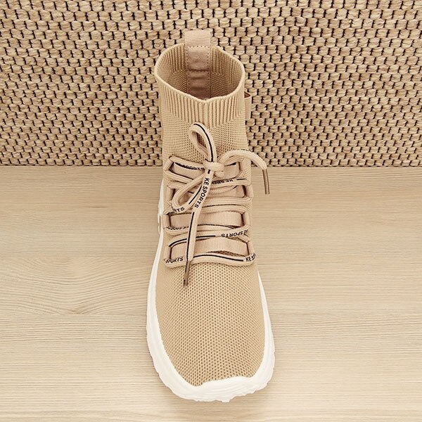 Sneakers bej Sara M3 Bej 40 EU 40 EU - eMAG.ro