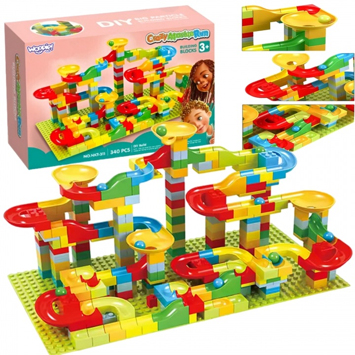 Set Jucarii Interactive Woopie, 340 elemente, 16x16cm