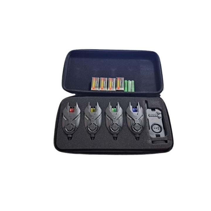 Set statie pescuit cu 4 senzori