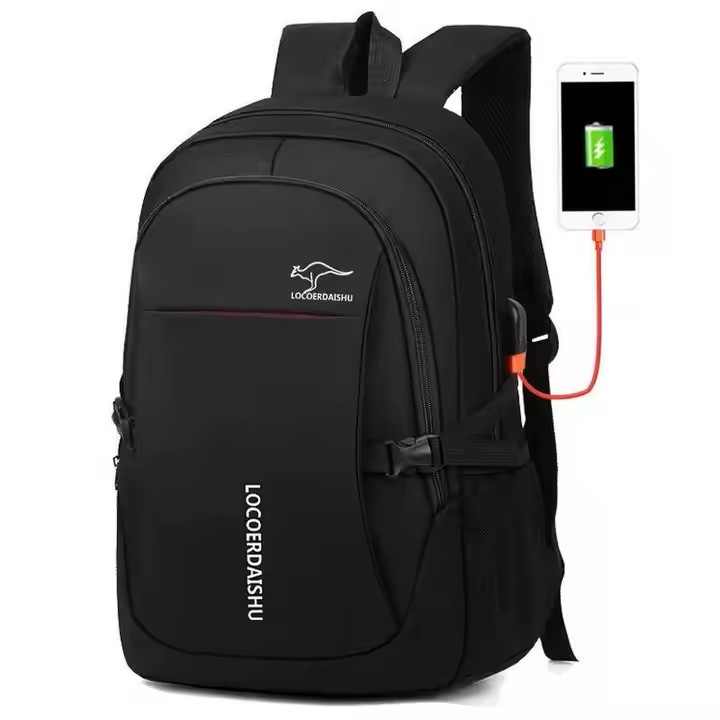 Rucsac Laptop Business & Urban, Unisex, Impermeabil, Capacitate Mare, cu Port USB – Ideal pentru Studenti si Calatorii