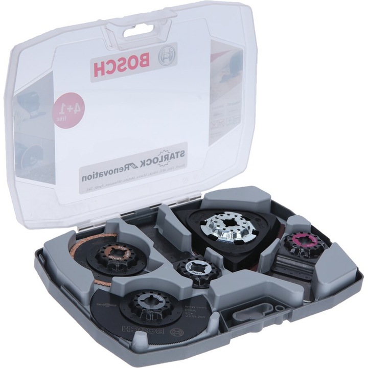 Set 8 piese de renovare tamplarie, Bosch, STARLOCK, HCS, plastic