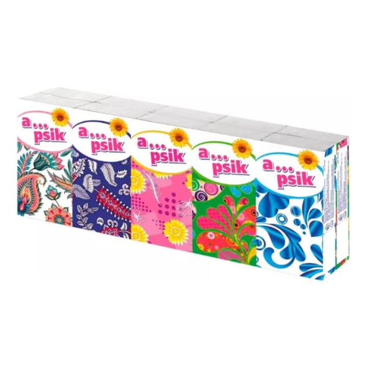 Set prosoape de hartie, Folcom, CHUSTECZKI HIGIENICZNE "A PSIK", 10x10cm, 28 buc/kart.