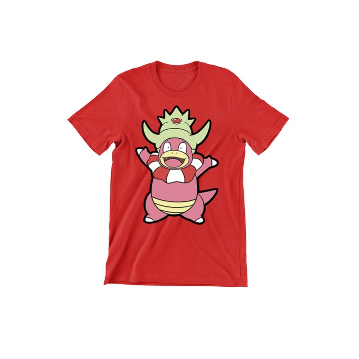 Tricou Femei, Pokemon Universe, Slowking, rosu, 2XL