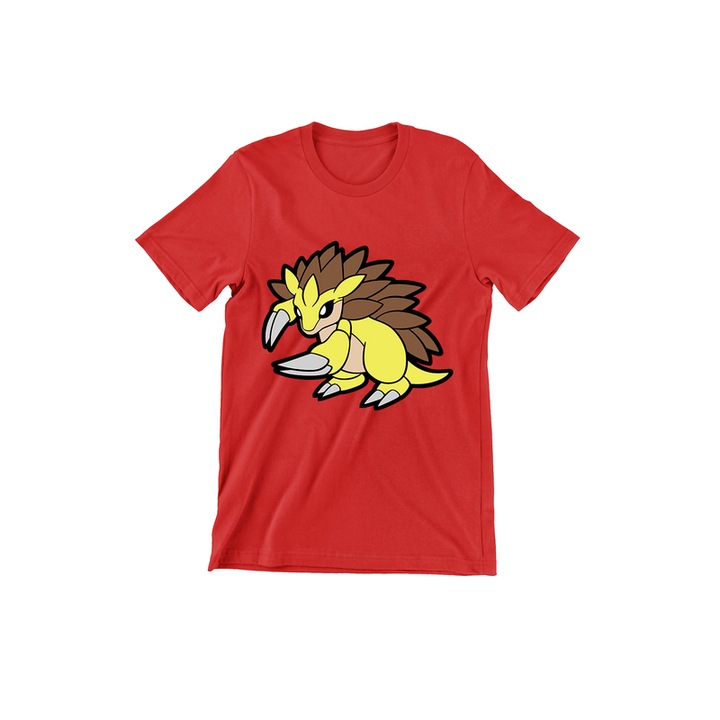 Tricou Barbati, Pokemon Universe, Sandslash, rosu, XL