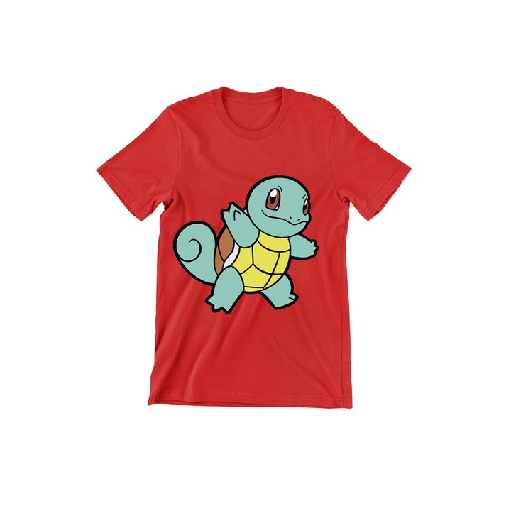 Gyerek póló, Pokemon Universe, Squirtle, Piros