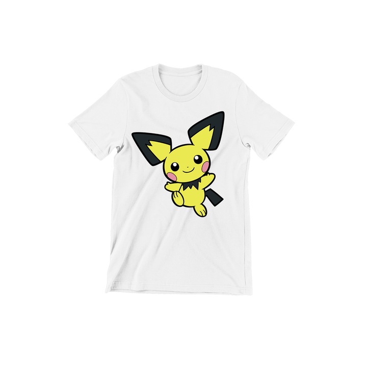 Tricou Barbati, Pokemon Universe, Pichu, alb, 2XL