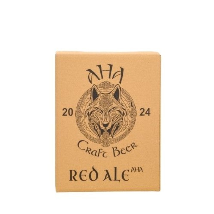 Bere Rosie Artizanala Nefiltrata AHA Red Ale cutie 6 sticle(6x0.500ml)