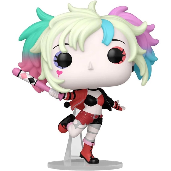 Фигурка Funko Pop Animation, DC, Suicide Squad Isekai, Harley, 10 cm, Многоцветен