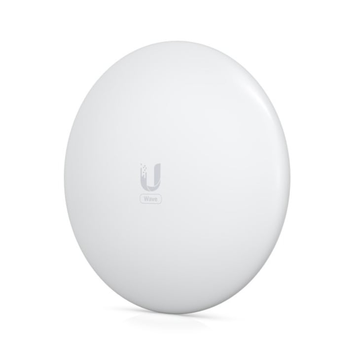 Router Wireless Ubiquiti Wave Long-Range 60 GHz, 46 dBi, alb, 424,4x424,4x166,2 mm