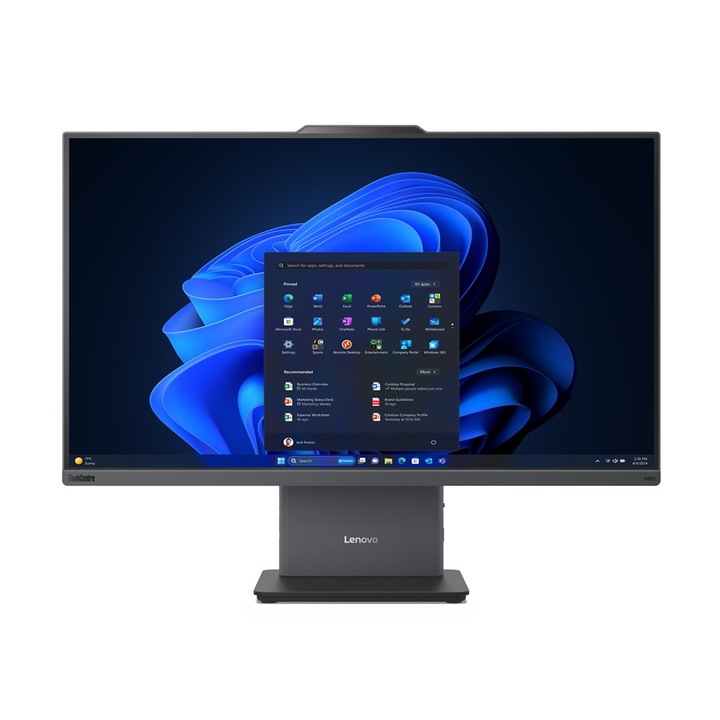 Lenovo ThinkCentre Neo 50a 27 G5 asztali számítógép, Intel Core i3-1315U, 8 GB RAM, 512 GB SSD, 27" FHD, Luna szürke