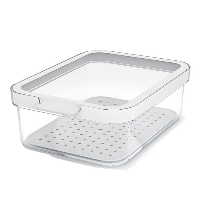 Cutie depozitare, Rotho, Plastic, Transparenta, 1.2l