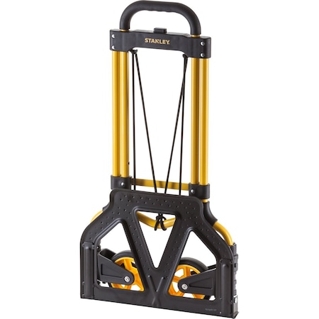 Stanli Roti Carucior de transport pliabil Stanley, 70kg, 2 roti, negru/galben, 4 ...