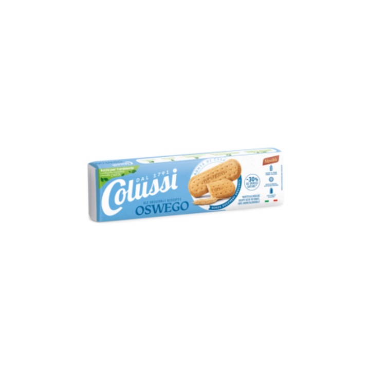COLUSSI Biscuiti Oswego fara zahar 250 g