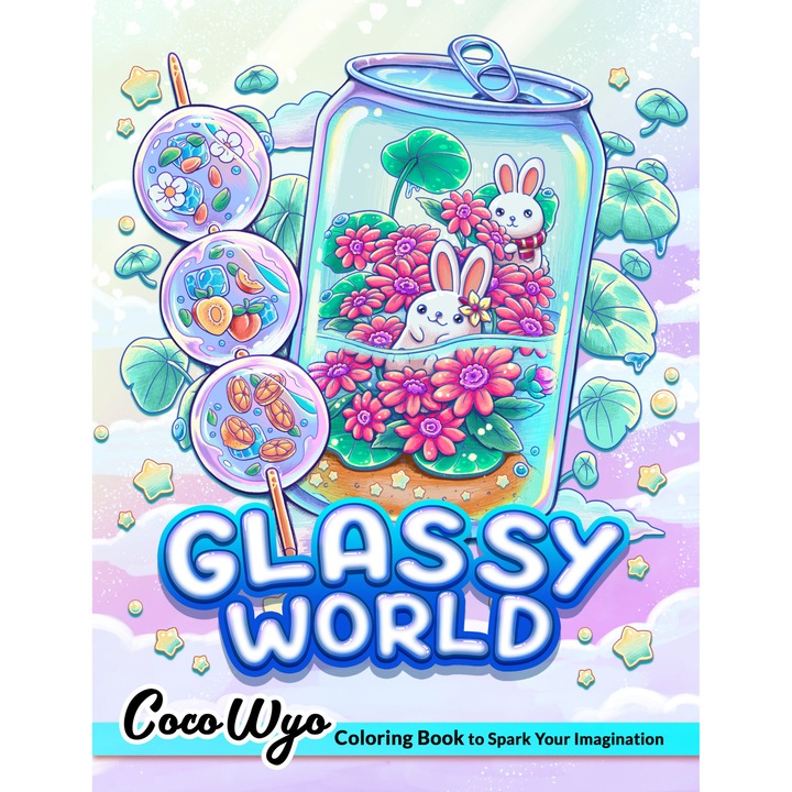 Kifestőkönyv minden korosztálynak, Coco Wyo, Glassy World