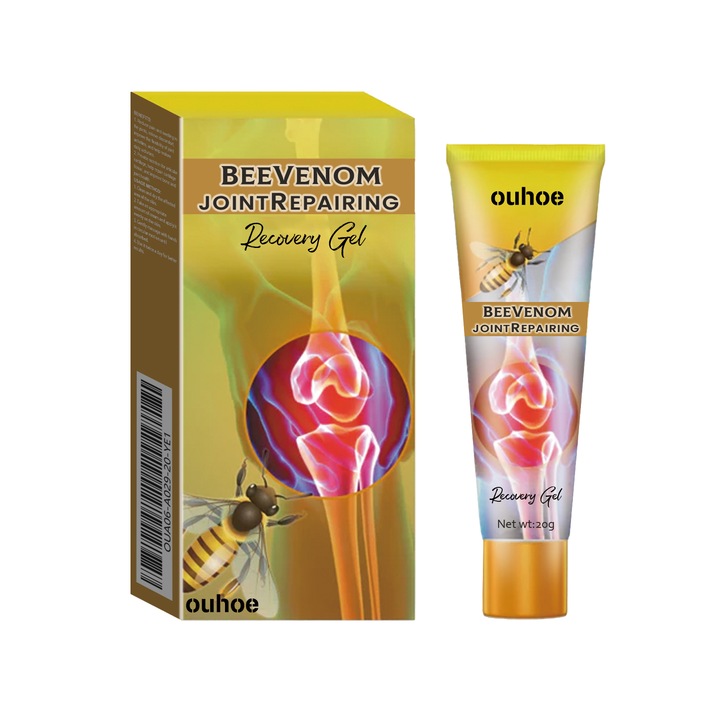 Gel pentru ingrijirea articulatiilor, OUHOE, 20g, unisex, cu extract de turmeric si ceai verde