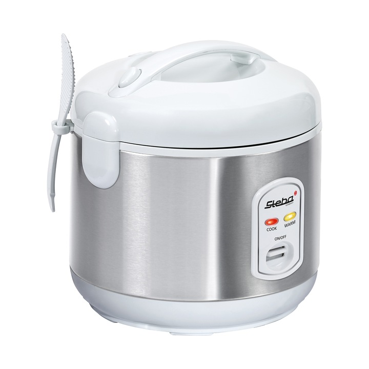 Уред за приготвяне на ориз STEBA RK 2 ,700 W, 3.5 л, Бял