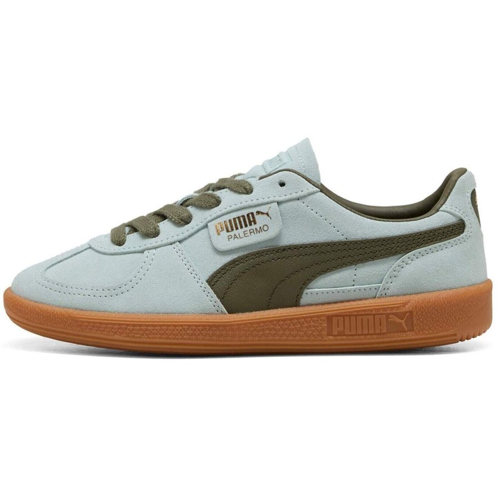 Pantofi sport barbati Puma Palermo, 44.5, Verde
