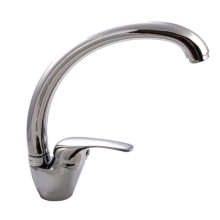 Смесител за кухненска мивка CasaBlanca Alfa, висок чучур