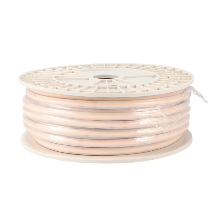 Banda LED COB 220V Ledme, Impermeabila, IP65, 10W/m, 2100k, rola 50 metri