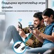 Преносима конзола за игри с 15 000+ класически игри, VisionHub@, 3 "5" HD екран, 128 GB памет, 3D джойстици, безжичен мултиплейър, видео/аудио изход, компактен дизайн и максимална производителност, черен