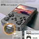 Преносима конзола за игри с 15 000+ класически игри, VisionHub@, 3 "5" HD екран, 128 GB памет, 3D джойстици, безжичен мултиплейър, видео/аудио изход, компактен дизайн и максимална производителност, черен