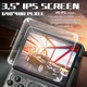 Преносима конзола за игри с 15 000+ класически игри, VisionHub@, 3 "5" HD екран, 128 GB памет, 3D джойстици, безжичен мултиплейър, видео/аудио изход, компактен дизайн и максимална производителност, черен