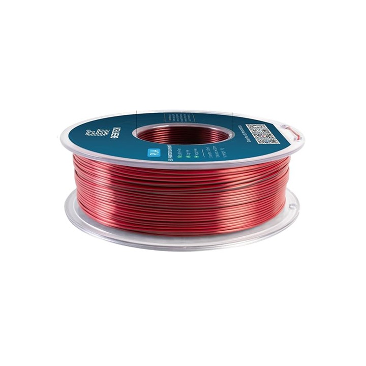 Filament PLA Geeetech Upgrade 1.75 mm, 1 kg, rosu, pentru imprimante 3D