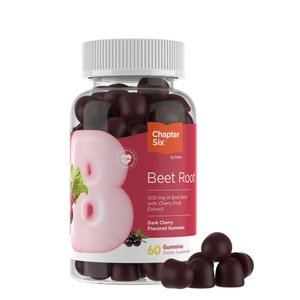 ZAHLER® Chapter Six, Beet Root and Dark Cherry, Extract din Radacina de Sfecla si Cirese cu Aroma de Cirese Negre, 60 jeleuri