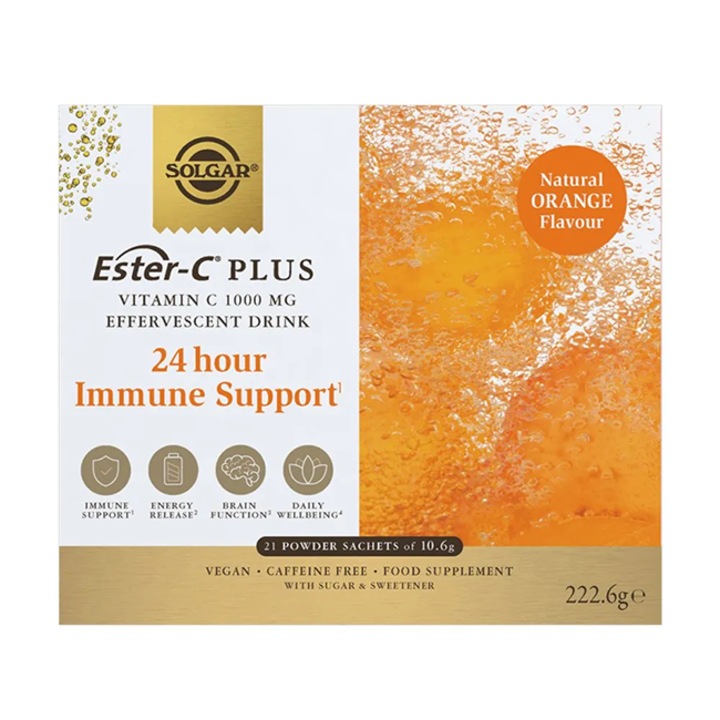 Витамини Solgar, Ester-C с витамин C, 1000 mg, 21 сашета