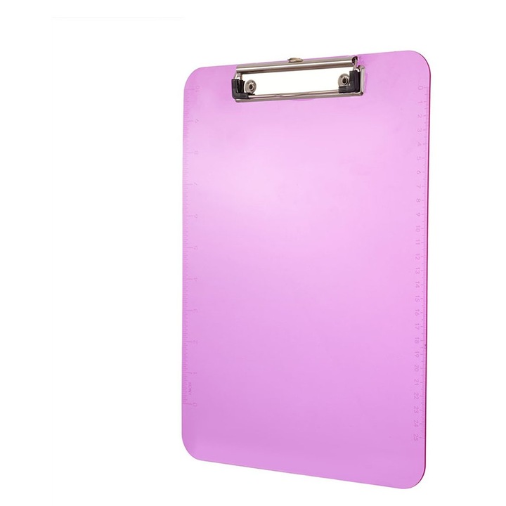 Clipboard din plastic transparent - Mov, Createur