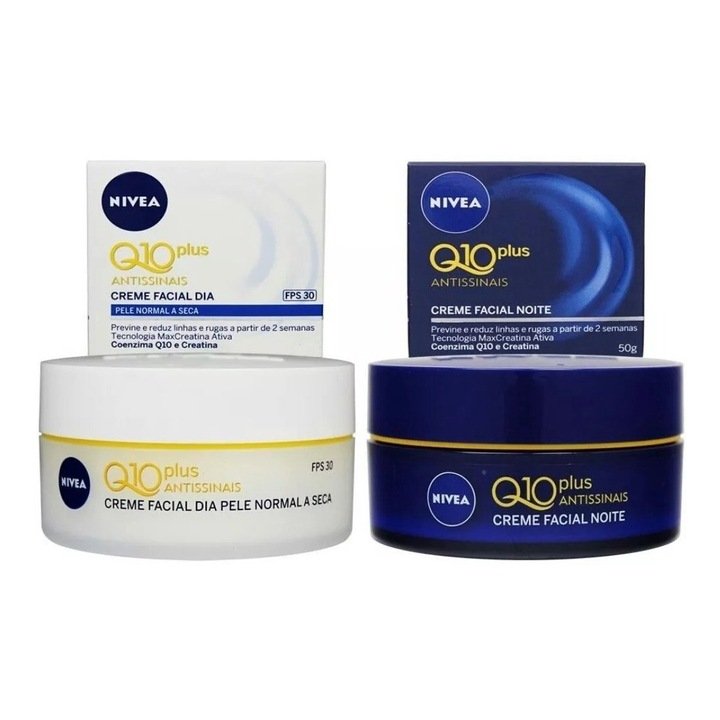 Nivea Q10 Plus kiszerelésű nappali és éjszakai krém 50 ml