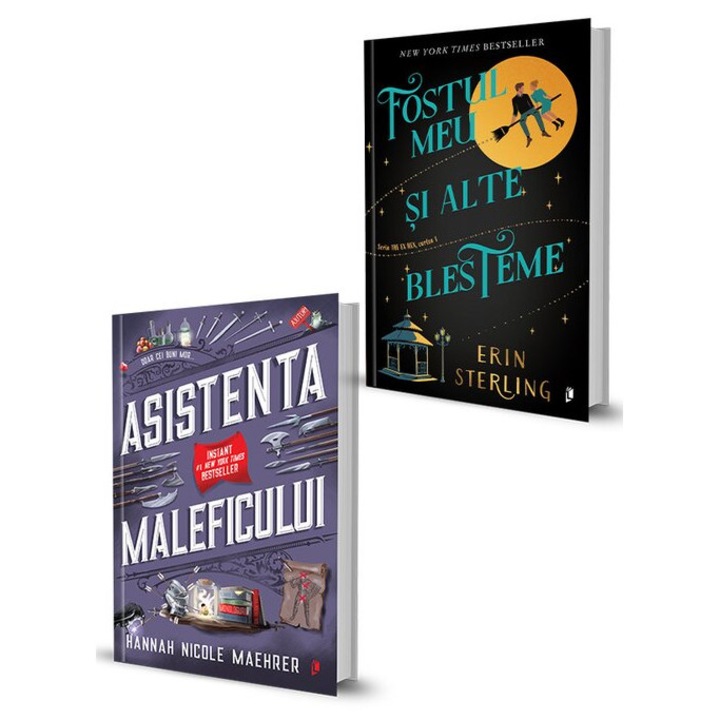 Pachet Asistenta Maleficului + Fostul meu si alte blesteme. Set 2 carti