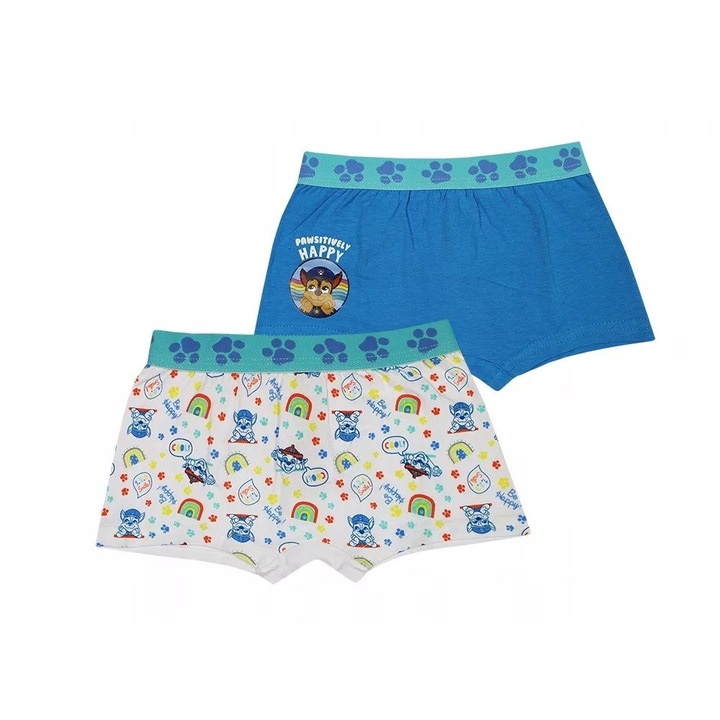 Mancs Őrjárat gyerek boxeralsó kék 2 darab/csomag 6/8év