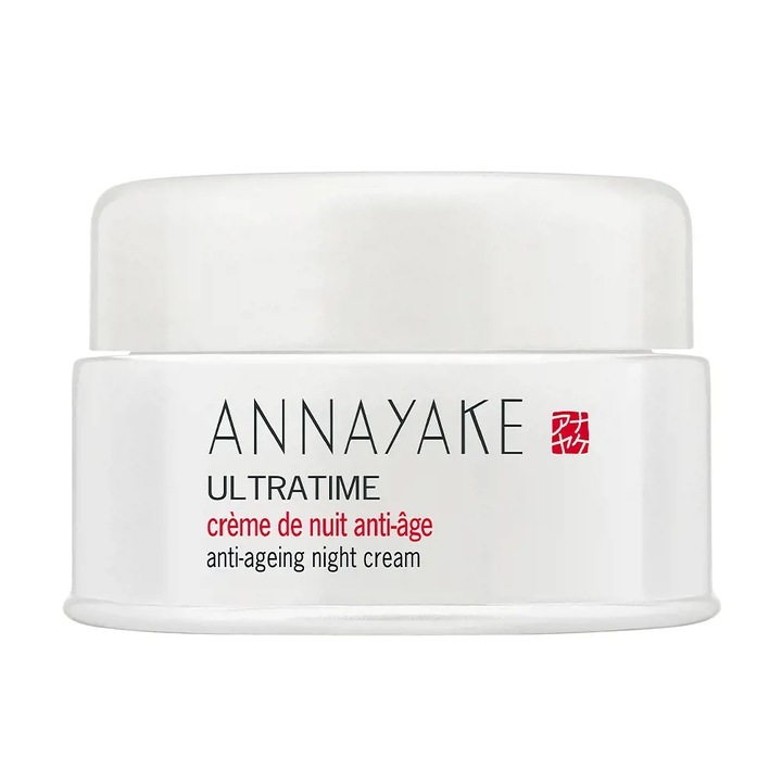 Öregedésgátló hidratáló éjszakai arckrém, Annayake Ultratime, 50 ml