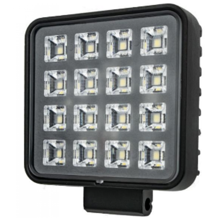 Szögletes autós LED projektor 9-32V 16W
